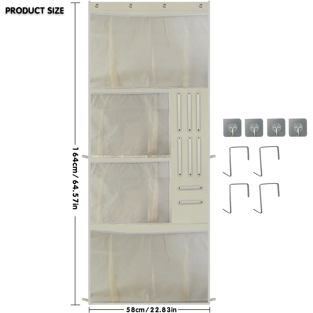 Stuffed Toys Storage Bag Room Stuffed Storage Bags Door Back Hanging Kids Toy Organizer for Baby Plush Toys Nursery Kids