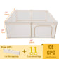 PANGDUBE Foldable Baby Playpen – Portable Activity Fence & Ball Pit