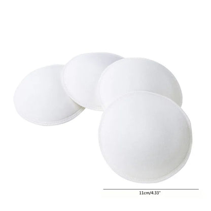 4 Pcs Skin-friendly Breast Pads Anti-overflow Nursing Pad Breastfeeding Absorbency Mom Prenatal Postnatal Supplies