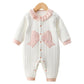 Somenie Baby Pure Cotton Onesie Fall And Winter Cute Clip Cotton Models Newborn Boys  Girls Clothing  Baby Warm Jumpsuit