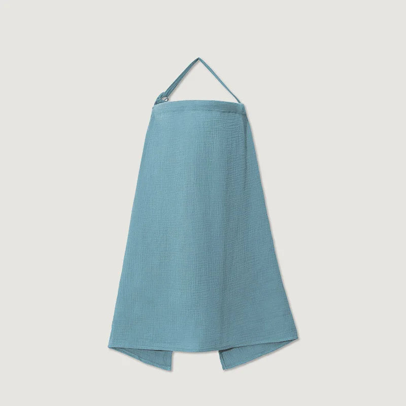 Soft 100% Cotton Breathable Nursing Covers Muslin Nursing Cover Apron for Mom Privacy Breastfeeding Stroller Cover Accessories