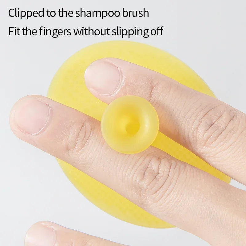 Kids Bath Brush – Soft Silicone Shampoo & Scalp Massage Tool