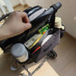 Baby stroller hanging bag cartoon bear storage bag Stroller basket hanging bag baby roller