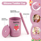 Toddler Feeding Bottle – Silicone Straw Cup for Kids