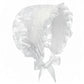 Embroidered Lace Ruffle Cap for Newborn Baby Photography