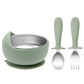 Toddler Feeding Set – 3PCS Bowl, Spoon & Fork for Weaning