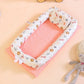 Portable Folding Baby Nest Travel Bed Crib Newborns Cots Sleep Nest Infant Cradle Bed Cuna Baby Nest Baby Dropshipping 90*50cm