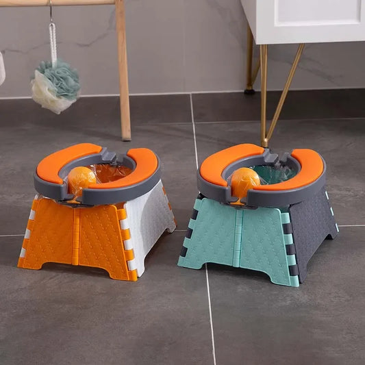Portable Children's Travel Potty – Car & Toilet Training Seat