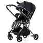 Ultra-light Four-wheel Baby Stroller Can Sit or Lie Down High-view Simple Baby Stroller Two-way Foldable Children's Stroller