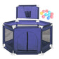 Baby Play Fence – Safe Multifunctional Playpen with Steel Support