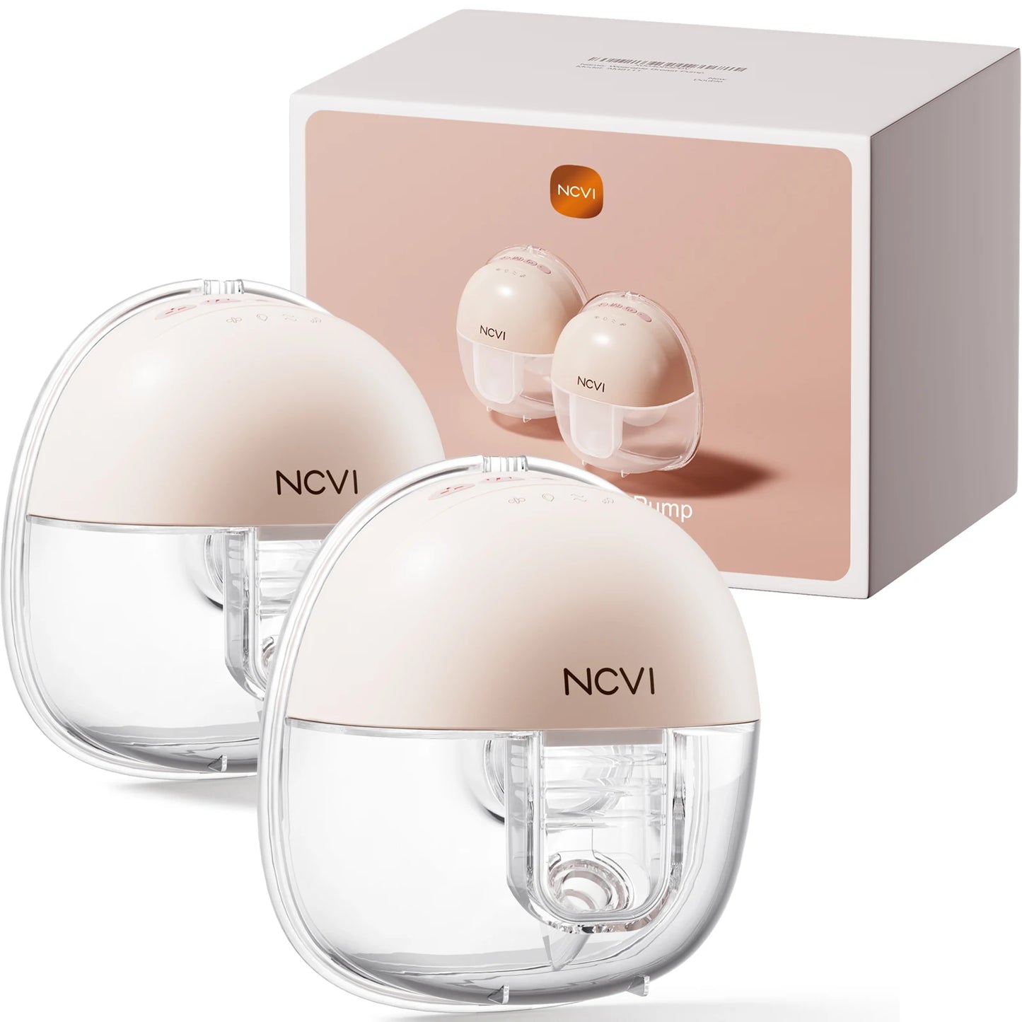 NCVI 2025 Wireless Wearable Electric Breast Pump