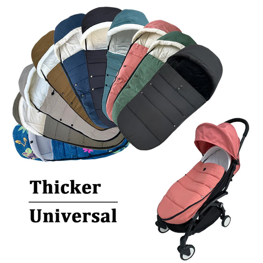 Universal Pushchairs Footmuff, Stroller Accessory Compatible with Babyzen YOYO, YOYO2 & YOYO3 strollers - Soft Lining & Fabric
