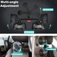 New Car Fan 3-speed Car Seat Back Cooling Fan 360° Rotation Double Head Car Back Seat Fan 5 Fan Blades for Summer Car Accessorie