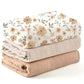 3pcs/set 6-Layer Muslin Swaddle Blanket for Baby Soft Cotton Gauze Receiving Blankets for Newborn Soft Wrap Set Toddler Boy Girl