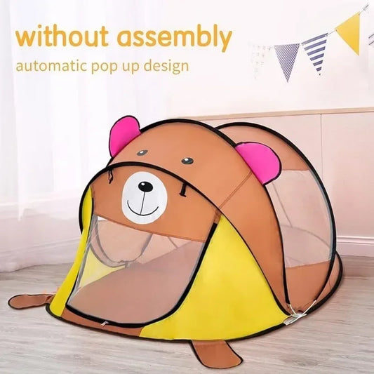 Tente de jeu ours pour tout-petits