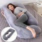 Manufacturer New Style Minky Pregnant Nursing U Shaped Women Sleeping Pillow Full Body Maternity Pillows