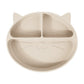 Toddler Feeding Set – Non-Slip Silicone Cartoon Plate & Bowl