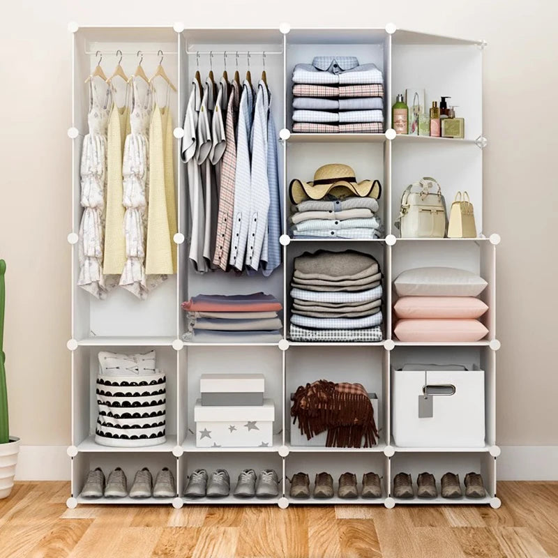 Partitions Baby Closet Living Room Nightstands Nightstands Makeup Exterior Armario Wardrobe Modular Vestidores Salon Furniture