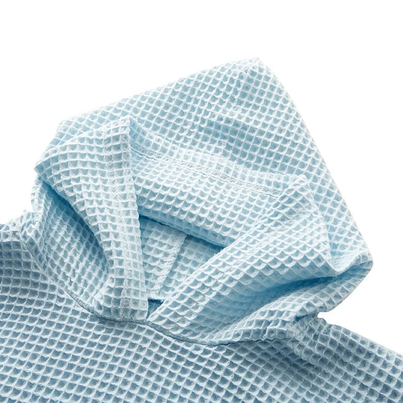Baby Bath Towel Cotton Waffle Hooded Towel Boys Girls Beach Towel Baby Cape Blanket Children's Bathrobe Infant Babys Stuff