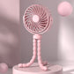 Baby Stroller Fan Rechargeable Battery Operated Portable USB Fan Mini Handheld Clip On Fan for Car Seat Crib Stroller Accessorie