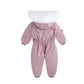 OLEKID -30 Degree Russia Winter Baby Jumpsuit Plus Velvet Baby Boy Overalls 1-5 Years Kids Toddler Girl Snowsuit Outerwear Coat