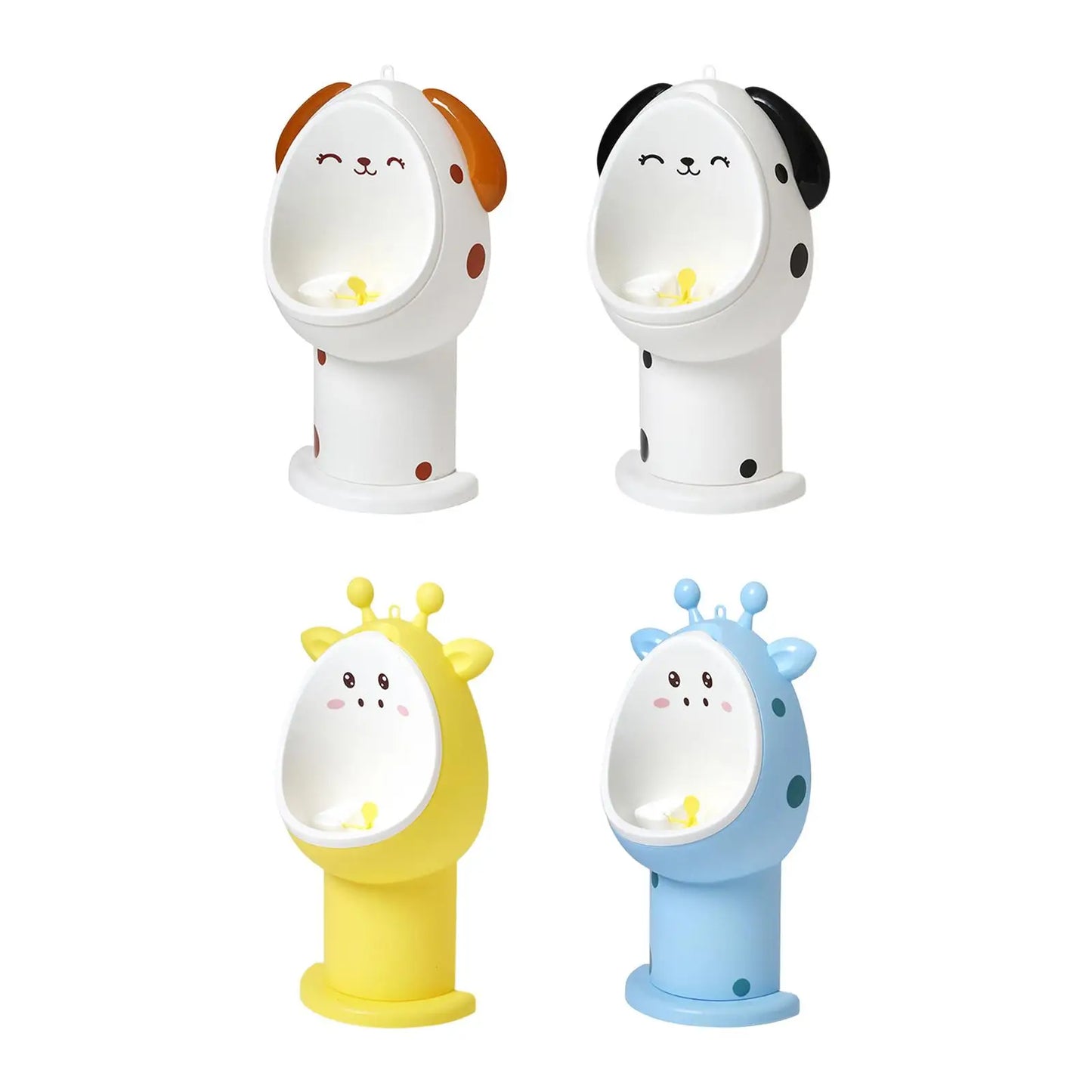 Wall-Mounted Animal Urinal – Cute, Removable Toddler Potty for Boys