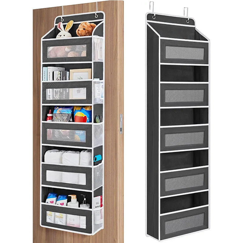 Wall-Mounted Underwear Storage Box Baby Bed Doll Toy Hanging Bag Children's Plaything Organizer Door Ba Storage Pouch