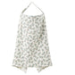 Muslin Nursing Covers for Breastfeeding, Privacy Breast Feeding Cover with Arch Neckline for Mom and Baby Nursing Apron
