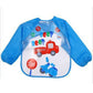 Waterproof EVA Full Sleeve Baby Bibs Children Apron Long Sleeve Feeding Smock Kids Eating Breastplate Infant Scarf Clothing