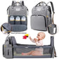 Multifunctional Maternity Bag – Outdoor Diaper Backpack with Baby Seat