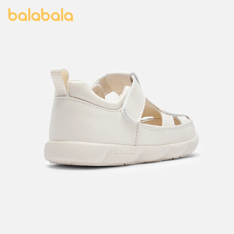 Balabala Baby Sandals Summer 2024 Cute Breathable Soft Sole Shoes for Toddlers Daily Casual Wear