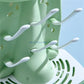 X5XE Baby Bottle Drying Rack with 6 Pegs Space Saving Countertop Organizers Vertical Bottle Drying Stand ABS for Baby Bottles