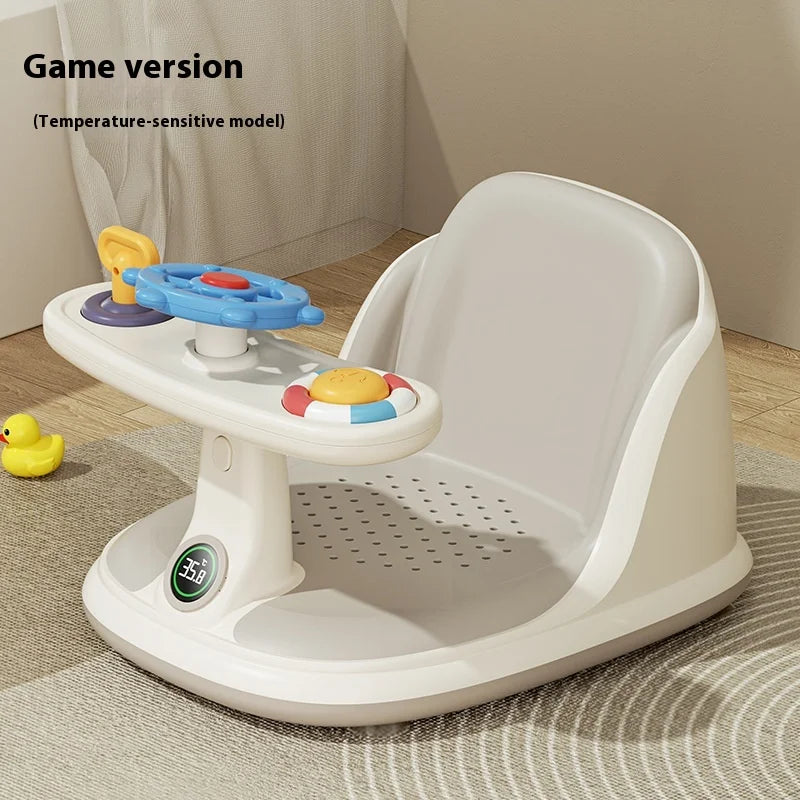Children's Shower Seat Portable Shower Stand for Newborns and Young Children Children's Growth Accessories