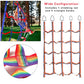 Rainbow Rope Climbing Net for Kids