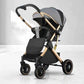 Lightweight baby stroller baby stroller 0 to 3 years Baby stroller with baby comfort Sit and lie multiple child stroller