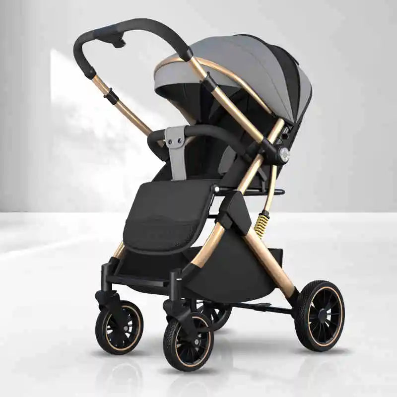 Lightweight baby stroller baby stroller 0 to 3 years Baby stroller with baby comfort Sit and lie multiple child stroller