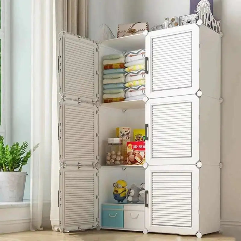 Baby Closet Storage Wardrobe Cupboard Organizer Clothing Rack Modular Wardrobes Chest Dresser Armarios Living Room Cabinets·