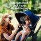 Baby Stroller Fan Rechargeable Battery Operated Portable USB Fan Mini Handheld Clip On Fan for Car Seat Crib Stroller Accessorie