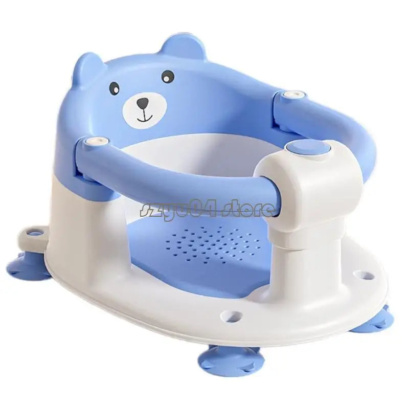 4X7D Bath Chair for Baby 360 Degree Surrounded Infants Bathtub Stool Nonslip Bottom Designing Shower Chair Bathing Essential