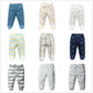 3Pcs/lot Infant Trousers Baby Boys Leggings Elastic Waist Cartoon Cotton Newborn Baby Girls Pants Spring Kids Clothing 0-12M