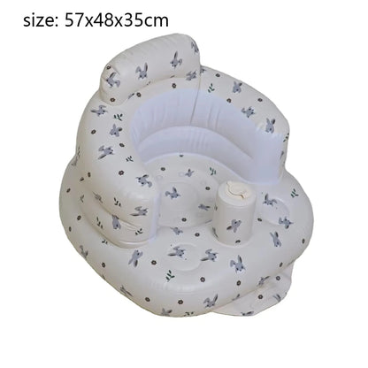 Inflatable Baby Seat – Built-in Air Pump, Learn-to-Sit Floor Chair