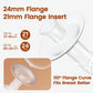 NCVI Rechargeable Electric Breast Pump, 4 Modes & 9 Suction Levels, Ultra-Quiet