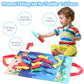Plush Fishing Toys Baby Toys with Stacking Cups Sorting Educational Learning Montessori Toys for Toddler Gifts 1-3 Year Boy Girl