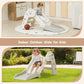 Foldable Indoor Toddler Slide – Cute Lion Kids Play Slide for Boys & Girls