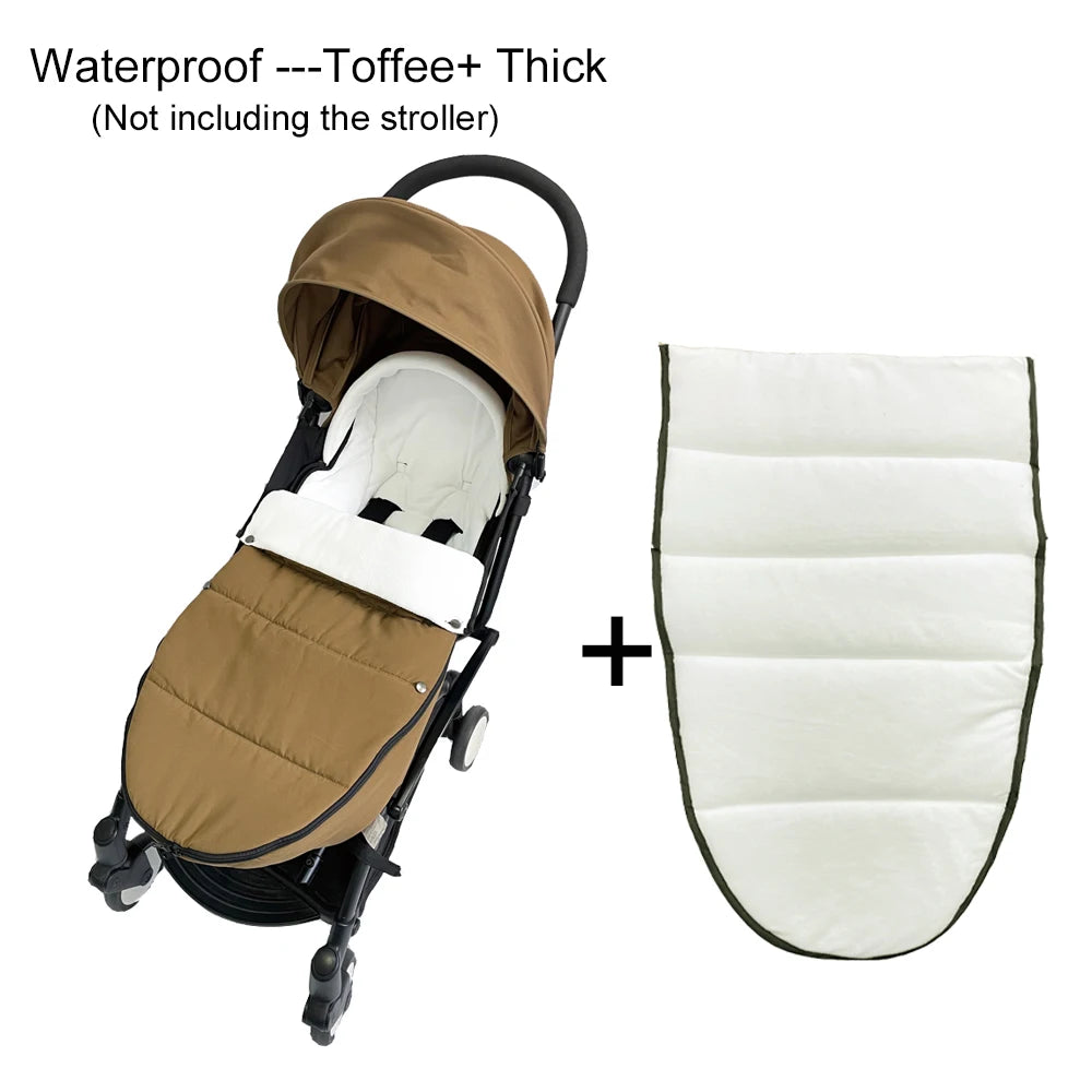 Universal Pushchairs Footmuff, Stroller Accessory Compatible with Babyzen YOYO, YOYO2 & YOYO3 strollers - Soft Lining & Fabric