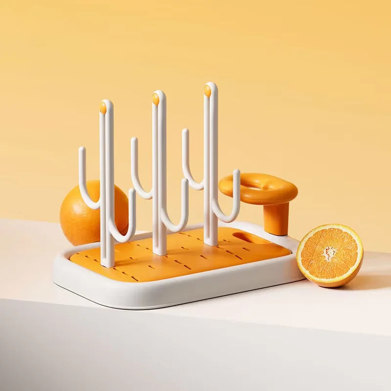 Bottle Drying Rack, Drain Bottle Rack, Bottle Drying Rack, Bottle Brush, Pacifier Brush Holder