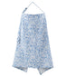 Muslin Nursing Covers for Breastfeeding, Privacy Breast Feeding Cover with Arch Neckline for Mom and Baby Nursing Apron