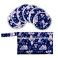 Recycled Polyester Mum Use With Wet Bag Absorbency Waterproof Washable Breathable Reusable Feeding Breast Nursing Pad