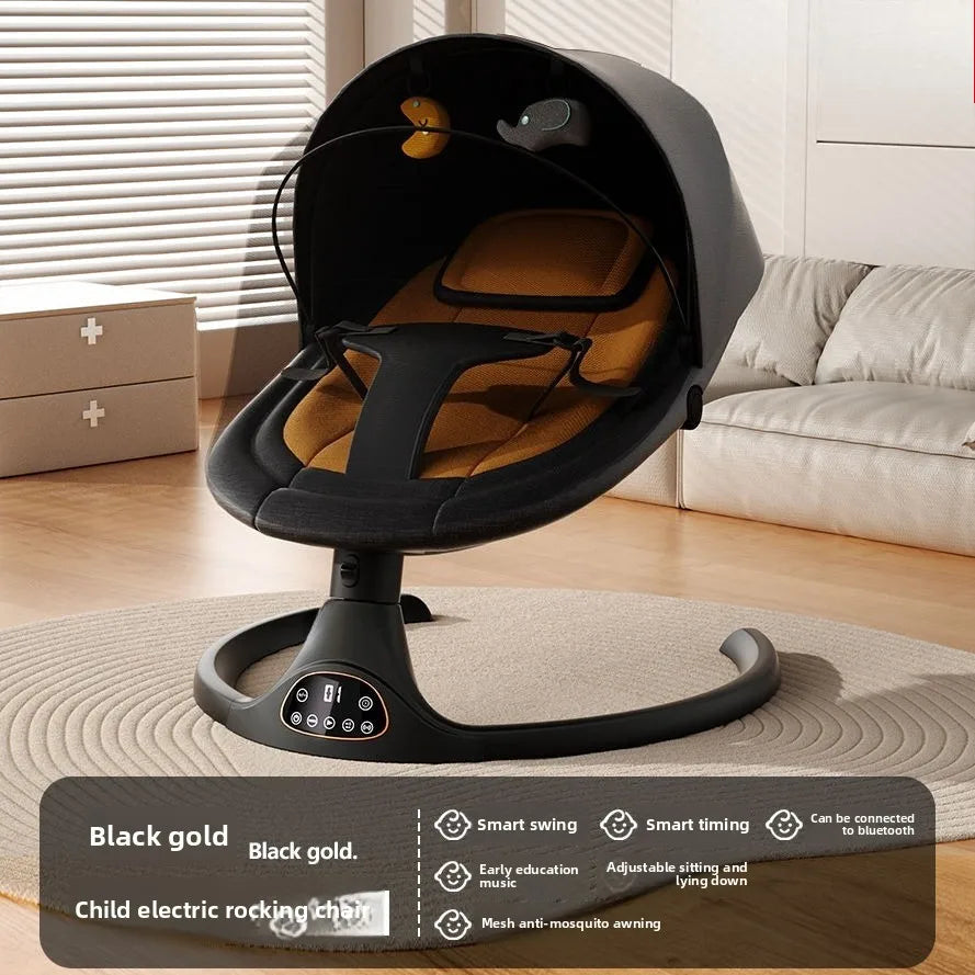 Electric Baby Rocker Soothing Swing Chair Newborns Cradle Seat Music Motion Infant Sleep Baby rocker Bassinet Baby Sleep Basket