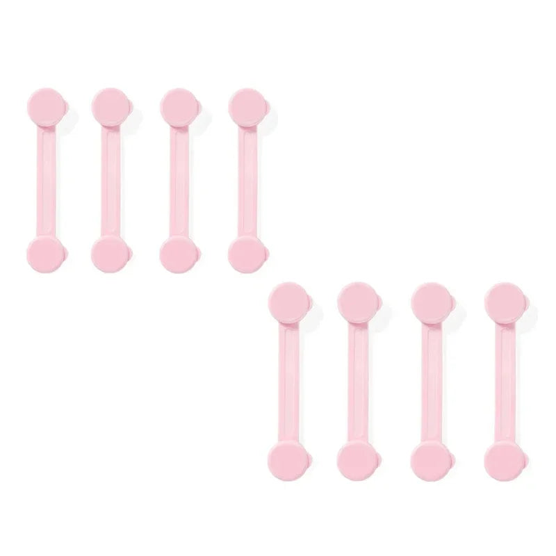 4/8/10Pcs/Lot Child Lock Protection of Children Baby Drawer Anti-opening Cabinet Door Refrigerator Anti-pinch Safety Lock Buckle